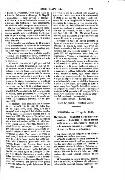 Annali della giurisprudenza italiana raccolta generale delle decisioni delle Corti di cassazione e d'appello in materia civile, criminale, commerciale, di diritto pubblico e amministrativo, e di procedura civile e penale