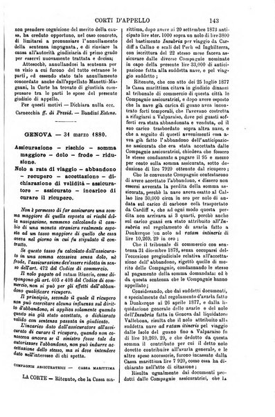 Annali della giurisprudenza italiana raccolta generale delle decisioni delle Corti di cassazione e d'appello in materia civile, criminale, commerciale, di diritto pubblico e amministrativo, e di procedura civile e penale