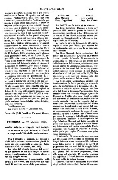 Annali della giurisprudenza italiana raccolta generale delle decisioni delle Corti di cassazione e d'appello in materia civile, criminale, commerciale, di diritto pubblico e amministrativo, e di procedura civile e penale