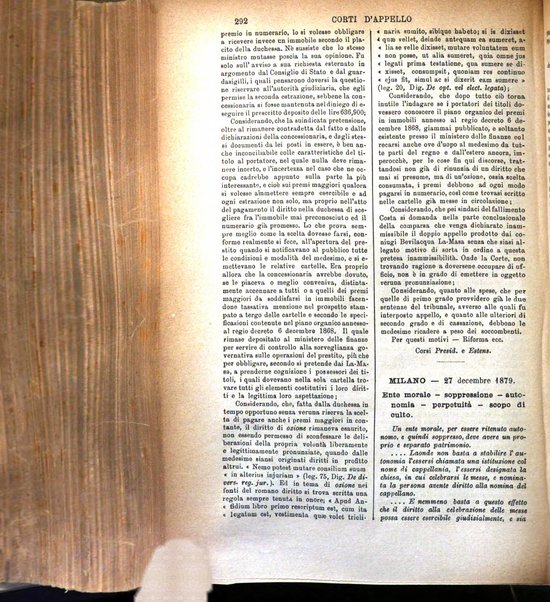 Annali della giurisprudenza italiana raccolta generale delle decisioni delle Corti di cassazione e d'appello in materia civile, criminale, commerciale, di diritto pubblico e amministrativo, e di procedura civile e penale