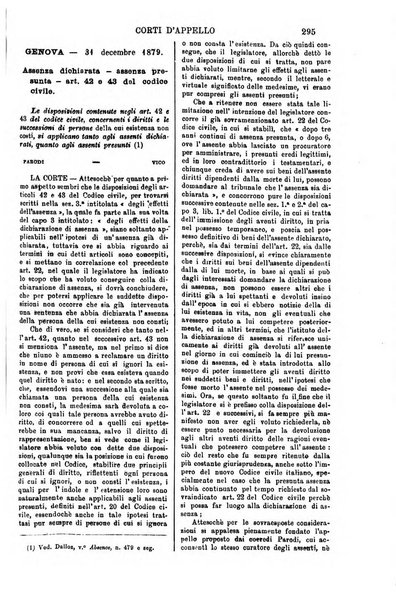 Annali della giurisprudenza italiana raccolta generale delle decisioni delle Corti di cassazione e d'appello in materia civile, criminale, commerciale, di diritto pubblico e amministrativo, e di procedura civile e penale