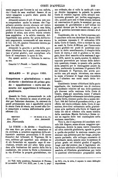 Annali della giurisprudenza italiana raccolta generale delle decisioni delle Corti di cassazione e d'appello in materia civile, criminale, commerciale, di diritto pubblico e amministrativo, e di procedura civile e penale