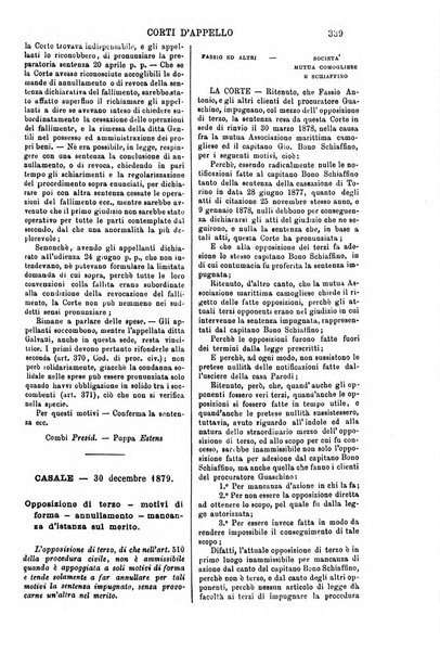 Annali della giurisprudenza italiana raccolta generale delle decisioni delle Corti di cassazione e d'appello in materia civile, criminale, commerciale, di diritto pubblico e amministrativo, e di procedura civile e penale