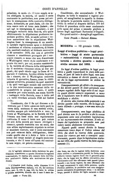 Annali della giurisprudenza italiana raccolta generale delle decisioni delle Corti di cassazione e d'appello in materia civile, criminale, commerciale, di diritto pubblico e amministrativo, e di procedura civile e penale