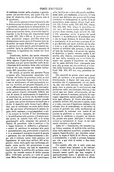 Annali della giurisprudenza italiana raccolta generale delle decisioni delle Corti di cassazione e d'appello in materia civile, criminale, commerciale, di diritto pubblico e amministrativo, e di procedura civile e penale