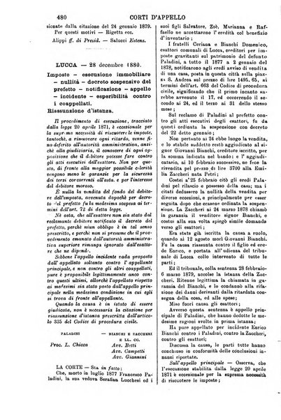 Annali della giurisprudenza italiana raccolta generale delle decisioni delle Corti di cassazione e d'appello in materia civile, criminale, commerciale, di diritto pubblico e amministrativo, e di procedura civile e penale