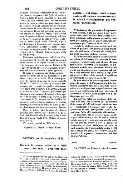 Annali della giurisprudenza italiana raccolta generale delle decisioni delle Corti di cassazione e d'appello in materia civile, criminale, commerciale, di diritto pubblico e amministrativo, e di procedura civile e penale