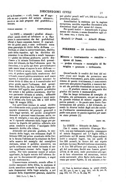 Annali della giurisprudenza italiana raccolta generale delle decisioni delle Corti di cassazione e d'appello in materia civile, criminale, commerciale, di diritto pubblico e amministrativo, e di procedura civile e penale