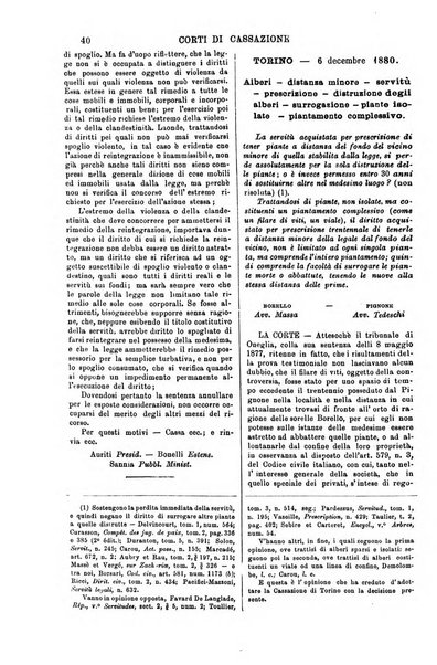 Annali della giurisprudenza italiana raccolta generale delle decisioni delle Corti di cassazione e d'appello in materia civile, criminale, commerciale, di diritto pubblico e amministrativo, e di procedura civile e penale