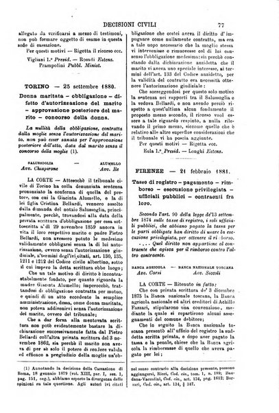 Annali della giurisprudenza italiana raccolta generale delle decisioni delle Corti di cassazione e d'appello in materia civile, criminale, commerciale, di diritto pubblico e amministrativo, e di procedura civile e penale