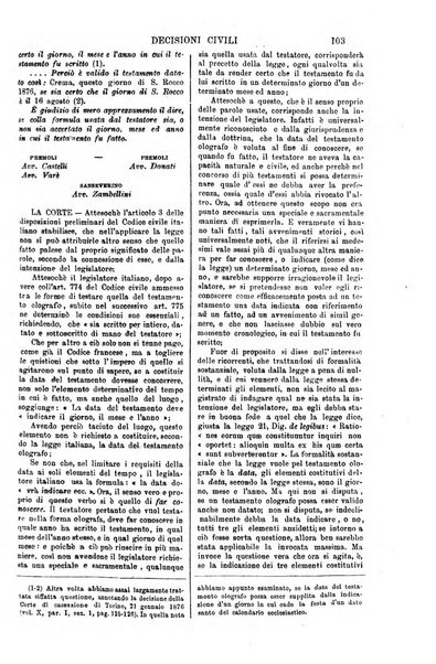 Annali della giurisprudenza italiana raccolta generale delle decisioni delle Corti di cassazione e d'appello in materia civile, criminale, commerciale, di diritto pubblico e amministrativo, e di procedura civile e penale