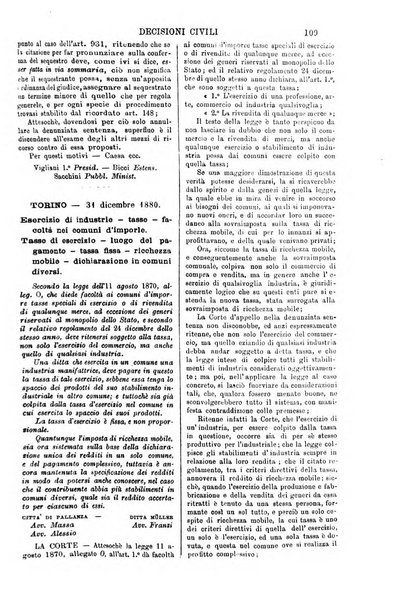 Annali della giurisprudenza italiana raccolta generale delle decisioni delle Corti di cassazione e d'appello in materia civile, criminale, commerciale, di diritto pubblico e amministrativo, e di procedura civile e penale