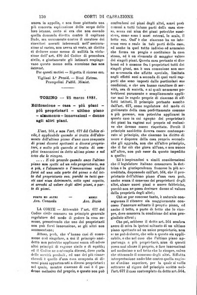 Annali della giurisprudenza italiana raccolta generale delle decisioni delle Corti di cassazione e d'appello in materia civile, criminale, commerciale, di diritto pubblico e amministrativo, e di procedura civile e penale