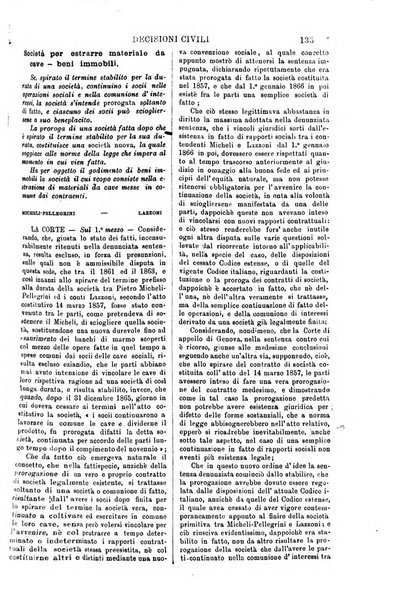 Annali della giurisprudenza italiana raccolta generale delle decisioni delle Corti di cassazione e d'appello in materia civile, criminale, commerciale, di diritto pubblico e amministrativo, e di procedura civile e penale