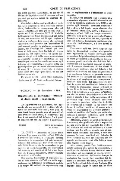 Annali della giurisprudenza italiana raccolta generale delle decisioni delle Corti di cassazione e d'appello in materia civile, criminale, commerciale, di diritto pubblico e amministrativo, e di procedura civile e penale