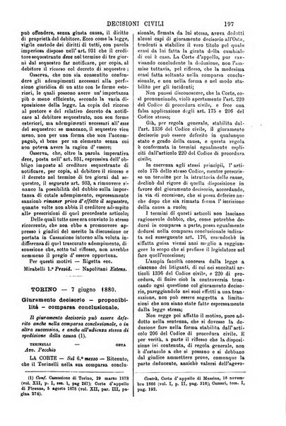 Annali della giurisprudenza italiana raccolta generale delle decisioni delle Corti di cassazione e d'appello in materia civile, criminale, commerciale, di diritto pubblico e amministrativo, e di procedura civile e penale