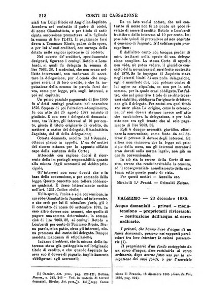 Annali della giurisprudenza italiana raccolta generale delle decisioni delle Corti di cassazione e d'appello in materia civile, criminale, commerciale, di diritto pubblico e amministrativo, e di procedura civile e penale