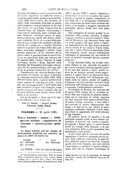 Annali della giurisprudenza italiana raccolta generale delle decisioni delle Corti di cassazione e d'appello in materia civile, criminale, commerciale, di diritto pubblico e amministrativo, e di procedura civile e penale