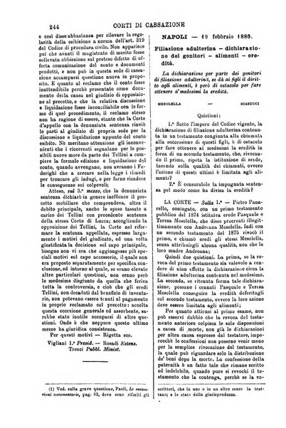 Annali della giurisprudenza italiana raccolta generale delle decisioni delle Corti di cassazione e d'appello in materia civile, criminale, commerciale, di diritto pubblico e amministrativo, e di procedura civile e penale