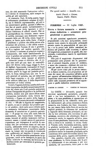 Annali della giurisprudenza italiana raccolta generale delle decisioni delle Corti di cassazione e d'appello in materia civile, criminale, commerciale, di diritto pubblico e amministrativo, e di procedura civile e penale