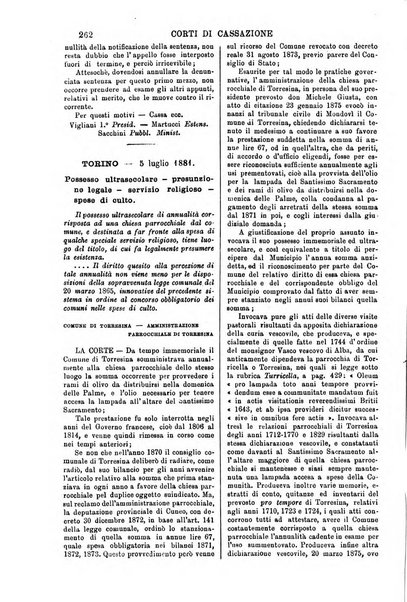 Annali della giurisprudenza italiana raccolta generale delle decisioni delle Corti di cassazione e d'appello in materia civile, criminale, commerciale, di diritto pubblico e amministrativo, e di procedura civile e penale