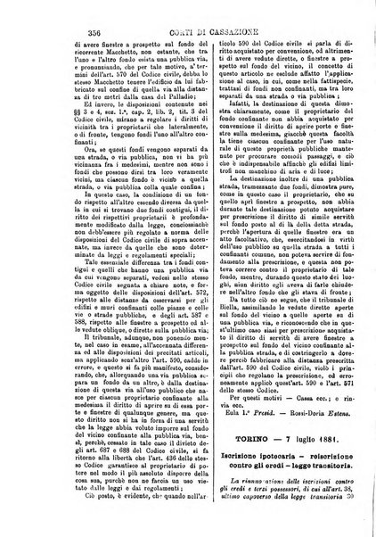 Annali della giurisprudenza italiana raccolta generale delle decisioni delle Corti di cassazione e d'appello in materia civile, criminale, commerciale, di diritto pubblico e amministrativo, e di procedura civile e penale