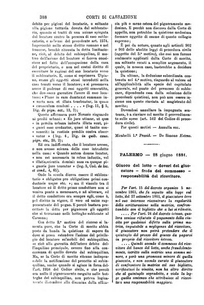 Annali della giurisprudenza italiana raccolta generale delle decisioni delle Corti di cassazione e d'appello in materia civile, criminale, commerciale, di diritto pubblico e amministrativo, e di procedura civile e penale