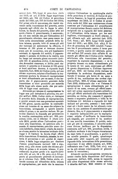 Annali della giurisprudenza italiana raccolta generale delle decisioni delle Corti di cassazione e d'appello in materia civile, criminale, commerciale, di diritto pubblico e amministrativo, e di procedura civile e penale