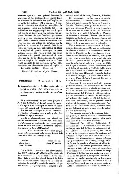 Annali della giurisprudenza italiana raccolta generale delle decisioni delle Corti di cassazione e d'appello in materia civile, criminale, commerciale, di diritto pubblico e amministrativo, e di procedura civile e penale