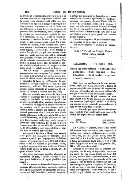 Annali della giurisprudenza italiana raccolta generale delle decisioni delle Corti di cassazione e d'appello in materia civile, criminale, commerciale, di diritto pubblico e amministrativo, e di procedura civile e penale