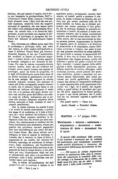 Annali della giurisprudenza italiana raccolta generale delle decisioni delle Corti di cassazione e d'appello in materia civile, criminale, commerciale, di diritto pubblico e amministrativo, e di procedura civile e penale