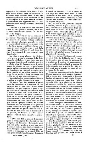 Annali della giurisprudenza italiana raccolta generale delle decisioni delle Corti di cassazione e d'appello in materia civile, criminale, commerciale, di diritto pubblico e amministrativo, e di procedura civile e penale