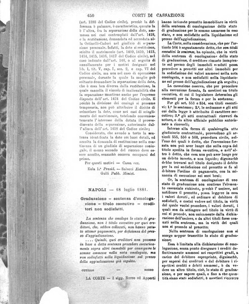 Annali della giurisprudenza italiana raccolta generale delle decisioni delle Corti di cassazione e d'appello in materia civile, criminale, commerciale, di diritto pubblico e amministrativo, e di procedura civile e penale