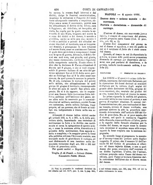 Annali della giurisprudenza italiana raccolta generale delle decisioni delle Corti di cassazione e d'appello in materia civile, criminale, commerciale, di diritto pubblico e amministrativo, e di procedura civile e penale