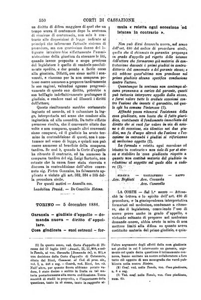 Annali della giurisprudenza italiana raccolta generale delle decisioni delle Corti di cassazione e d'appello in materia civile, criminale, commerciale, di diritto pubblico e amministrativo, e di procedura civile e penale