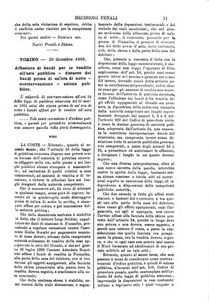 Annali della giurisprudenza italiana raccolta generale delle decisioni delle Corti di cassazione e d'appello in materia civile, criminale, commerciale, di diritto pubblico e amministrativo, e di procedura civile e penale