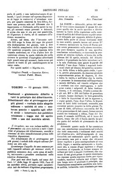 Annali della giurisprudenza italiana raccolta generale delle decisioni delle Corti di cassazione e d'appello in materia civile, criminale, commerciale, di diritto pubblico e amministrativo, e di procedura civile e penale