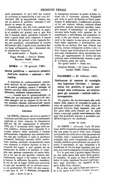 Annali della giurisprudenza italiana raccolta generale delle decisioni delle Corti di cassazione e d'appello in materia civile, criminale, commerciale, di diritto pubblico e amministrativo, e di procedura civile e penale