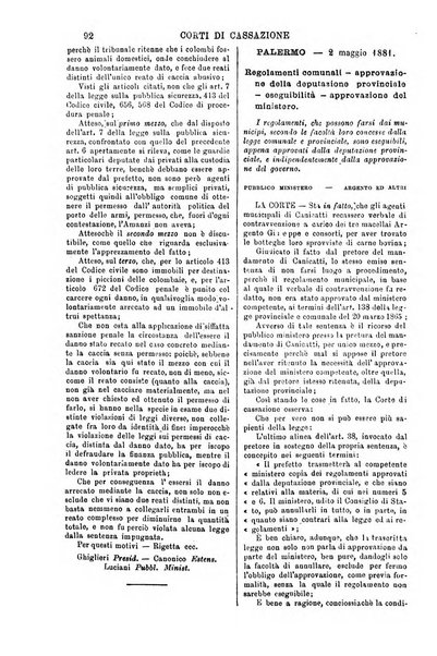 Annali della giurisprudenza italiana raccolta generale delle decisioni delle Corti di cassazione e d'appello in materia civile, criminale, commerciale, di diritto pubblico e amministrativo, e di procedura civile e penale