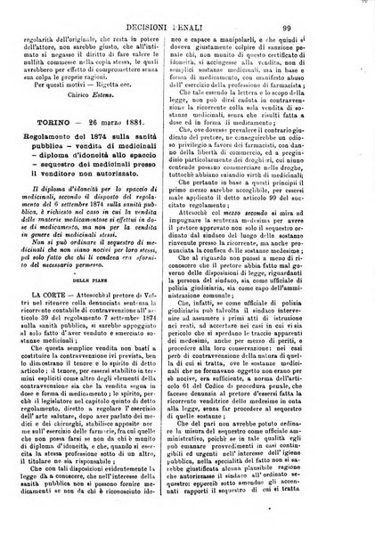 Annali della giurisprudenza italiana raccolta generale delle decisioni delle Corti di cassazione e d'appello in materia civile, criminale, commerciale, di diritto pubblico e amministrativo, e di procedura civile e penale