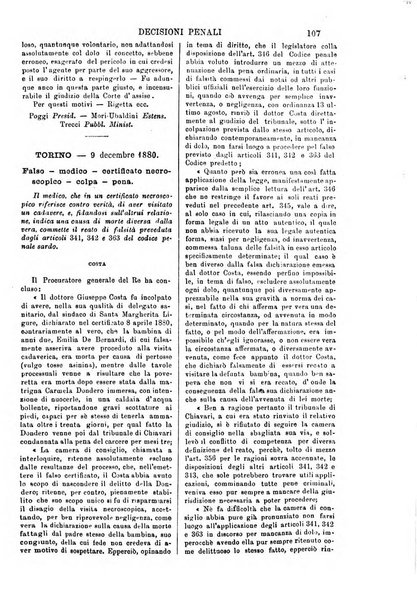 Annali della giurisprudenza italiana raccolta generale delle decisioni delle Corti di cassazione e d'appello in materia civile, criminale, commerciale, di diritto pubblico e amministrativo, e di procedura civile e penale