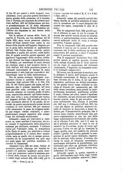 Annali della giurisprudenza italiana raccolta generale delle decisioni delle Corti di cassazione e d'appello in materia civile, criminale, commerciale, di diritto pubblico e amministrativo, e di procedura civile e penale