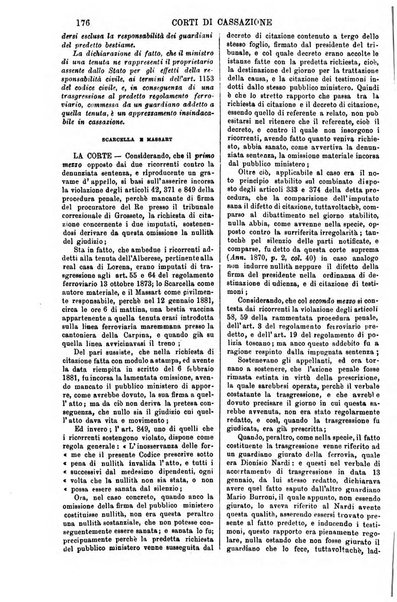 Annali della giurisprudenza italiana raccolta generale delle decisioni delle Corti di cassazione e d'appello in materia civile, criminale, commerciale, di diritto pubblico e amministrativo, e di procedura civile e penale