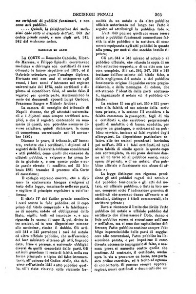 Annali della giurisprudenza italiana raccolta generale delle decisioni delle Corti di cassazione e d'appello in materia civile, criminale, commerciale, di diritto pubblico e amministrativo, e di procedura civile e penale