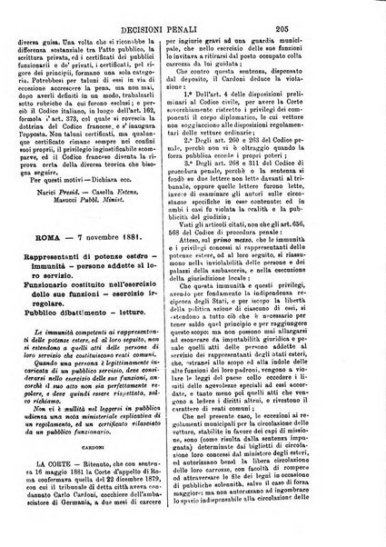 Annali della giurisprudenza italiana raccolta generale delle decisioni delle Corti di cassazione e d'appello in materia civile, criminale, commerciale, di diritto pubblico e amministrativo, e di procedura civile e penale