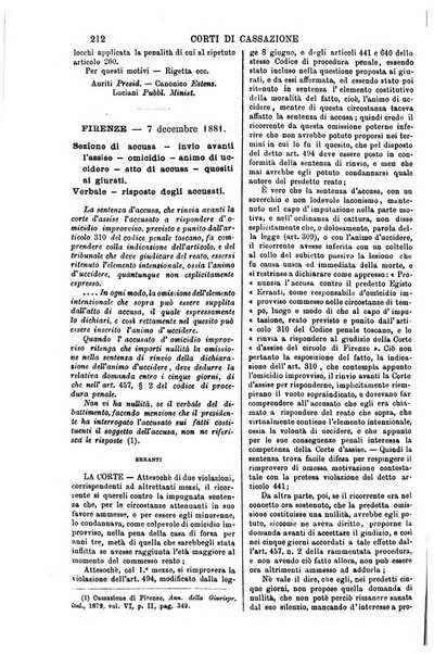 Annali della giurisprudenza italiana raccolta generale delle decisioni delle Corti di cassazione e d'appello in materia civile, criminale, commerciale, di diritto pubblico e amministrativo, e di procedura civile e penale