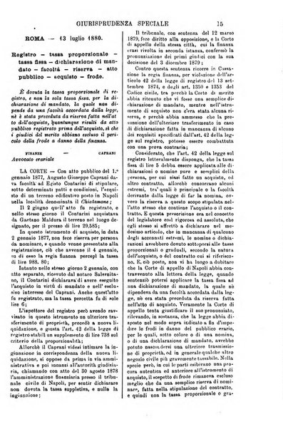 Annali della giurisprudenza italiana raccolta generale delle decisioni delle Corti di cassazione e d'appello in materia civile, criminale, commerciale, di diritto pubblico e amministrativo, e di procedura civile e penale