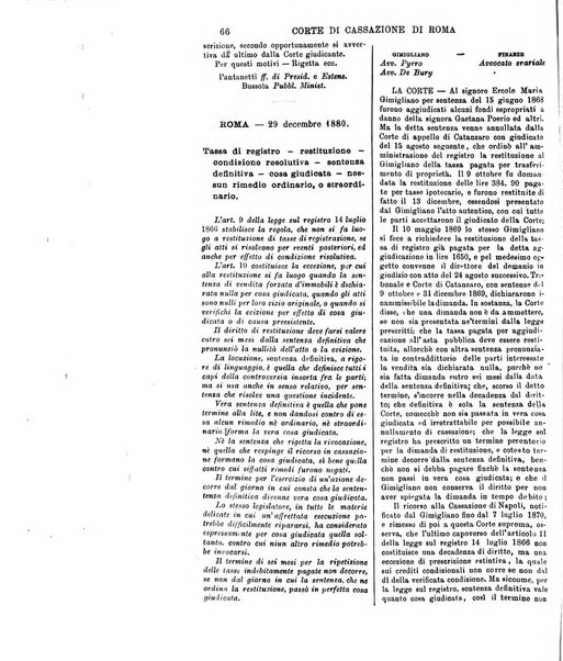 Annali della giurisprudenza italiana raccolta generale delle decisioni delle Corti di cassazione e d'appello in materia civile, criminale, commerciale, di diritto pubblico e amministrativo, e di procedura civile e penale