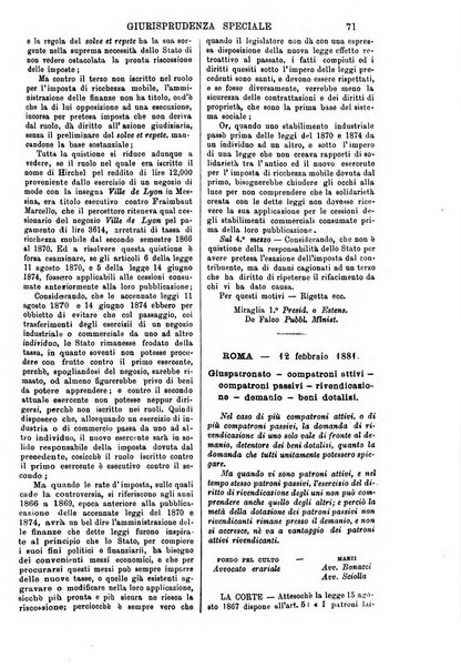 Annali della giurisprudenza italiana raccolta generale delle decisioni delle Corti di cassazione e d'appello in materia civile, criminale, commerciale, di diritto pubblico e amministrativo, e di procedura civile e penale