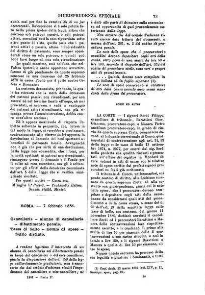 Annali della giurisprudenza italiana raccolta generale delle decisioni delle Corti di cassazione e d'appello in materia civile, criminale, commerciale, di diritto pubblico e amministrativo, e di procedura civile e penale